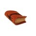 Small Rustic Brown Hand Bound Leather Journal