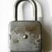 lock and key vintage french lock with two keys