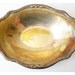 vintage silver plated fruit bowl dish with floral design