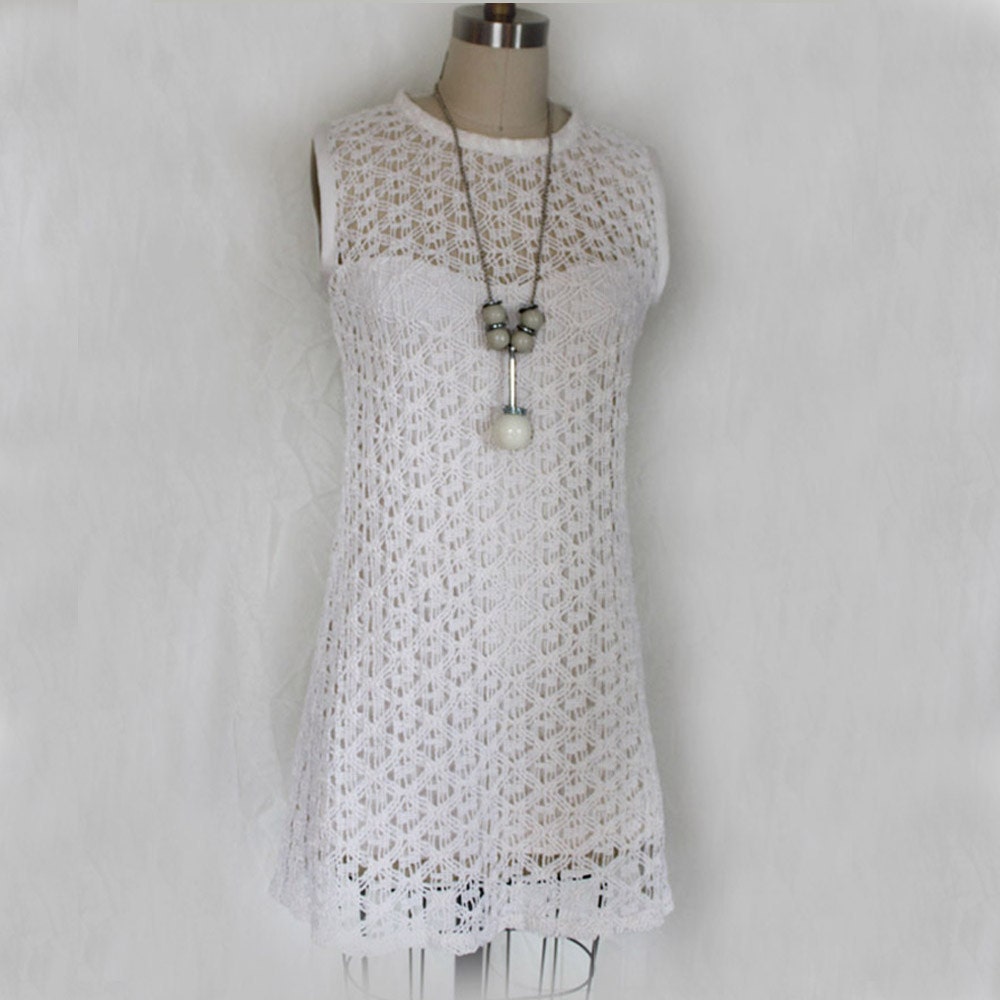 Cotton Crochet Lace dress