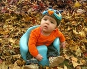 Whooooo Loves Ya Baby Owl Hat CUSTOM ORDER
