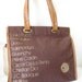 Vintage promo designer canvas tote
