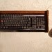 Antique looking Keyboard - Mouse - Victorian Styling - Steampunk-Typewriter- Carbon Fiber - ETSY DISCOUNT OFFER
