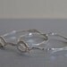 Forged Hoop Earrings