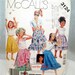 McCalls girls pattern skirts1980s