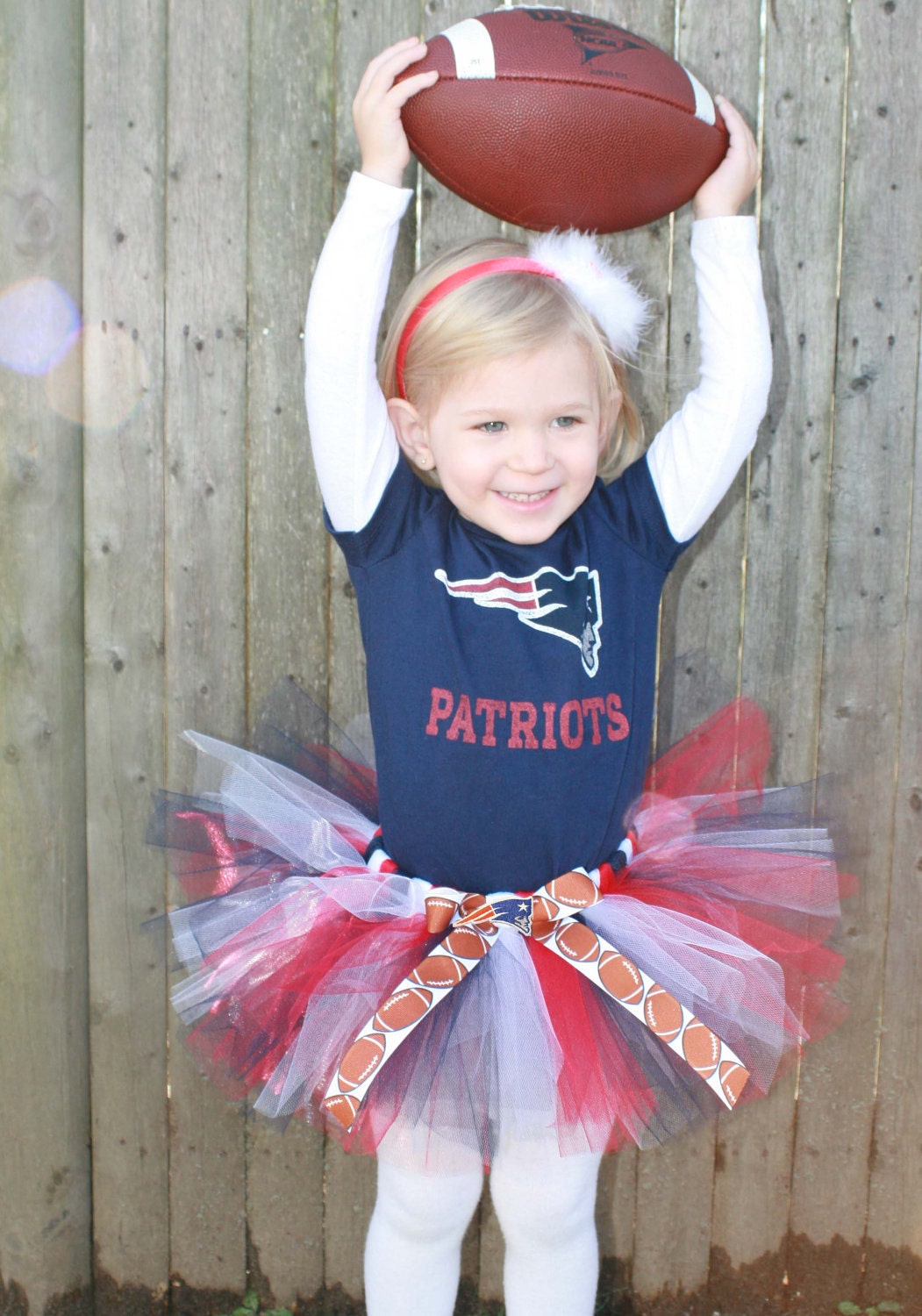 New England Patriots TuTu - Perfect for your Football Princess (Newborn to 5T)