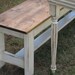 Farm Table and 2 Benches-FARMHOUSE DINING TABLE and benches