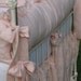 Ballet Pink Handkerchief Linen 2" Ruffled Nursery Bedding