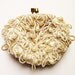 Vintage-1950s-Sequen-Pearls-Beaded-Kiss Lock-Handmade-Change Purse
