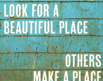 A Beautiful Place - 11x17" Poster Print