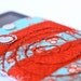 iPad 1, 2, or 3 Cover or Sleeve - Red and Aqua