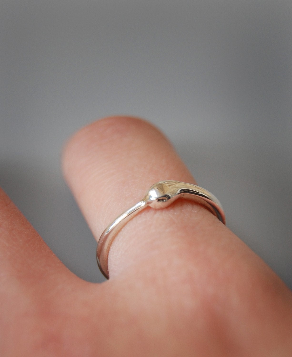 Sterling Silver Ouroboros Infinity Ring - Year of the Snake