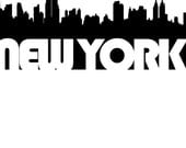 NEW YORK SKYLINE POSTER. Size A2 (42 x 59.4 cm)