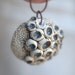 After the Rain - A funky fungi pendant.