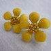 MOD '60s Yellow Daisy Earrings
