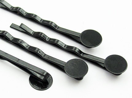 25 pcs 45mm Bobby Hair Pin (BLACK) ..... 1000/02 30560