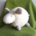 Sheep, lamb, organic, soft, cuddly, white, plushie, baby, toddler, shower gift