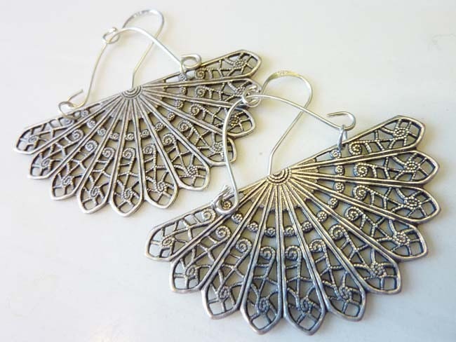 Fan Dance Earrings