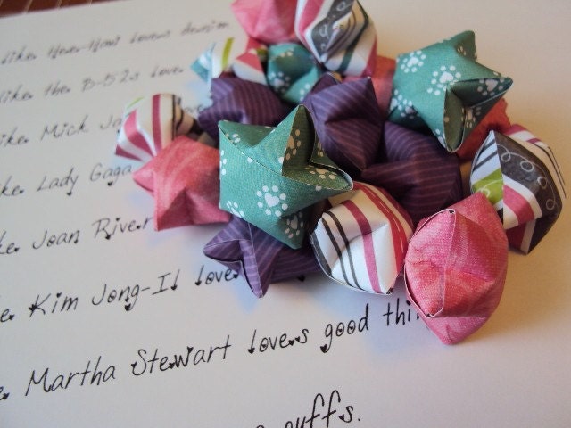 Love Ya Like A Sister Little Bag of Origami Wishing Stars