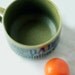 Extra Large Dad Mug in Speckled Green Ceramic
