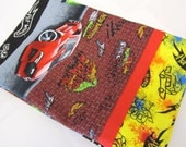 Hot Wheels Childrens or Travel  Pillow Case