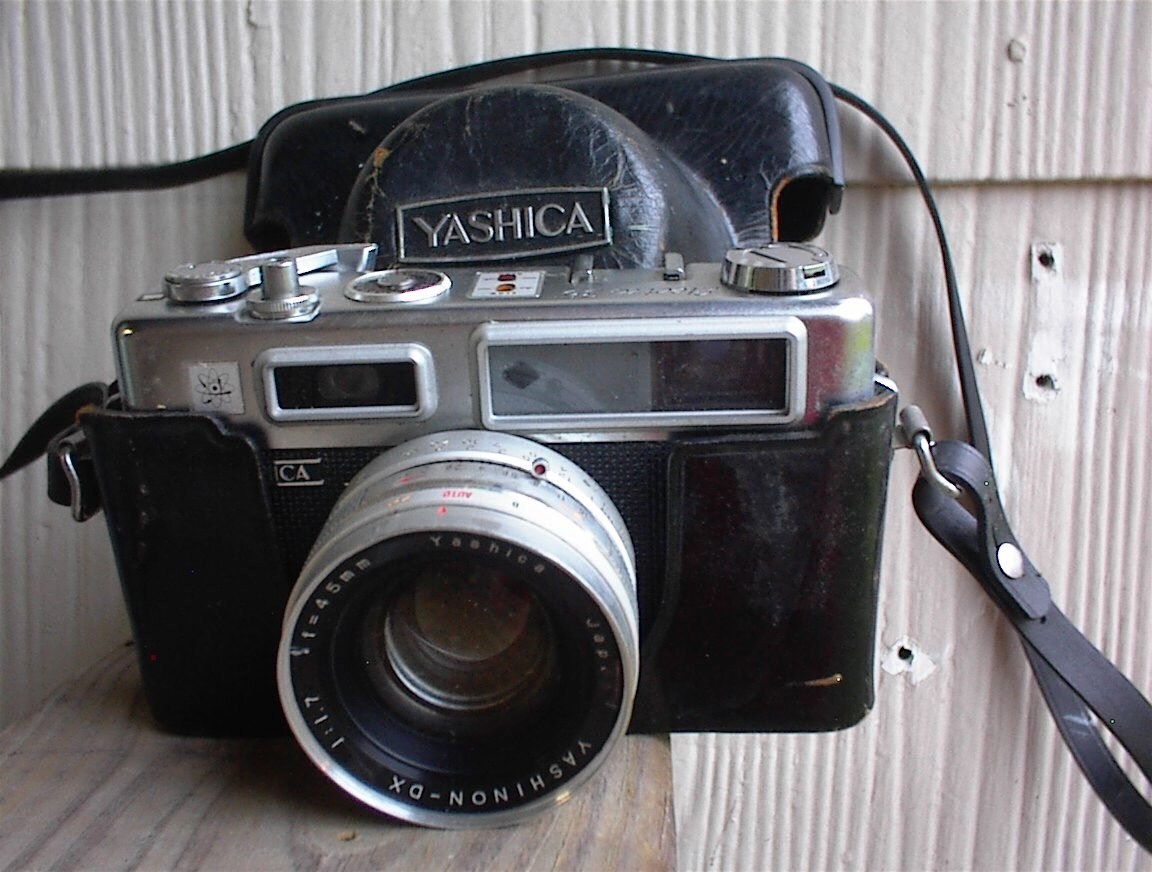 Camera 1960's Yashica Electro 35mm SLR Camera & by RolandDressler