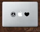 Peace - Vinyl Macbook Laptop Decals - FREE Shipping