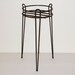 Mid-Century Hairpin Leg Wire Plant Stand . 21 inch high . FREE US SHIP