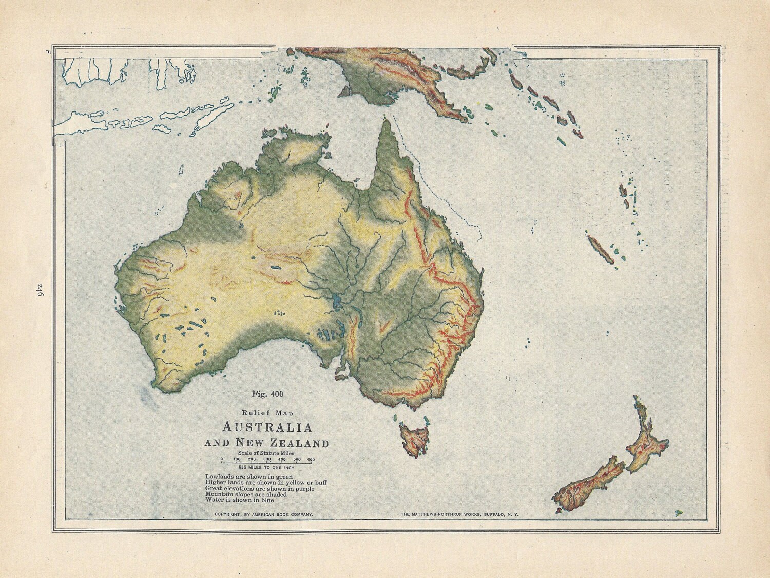 australia geography map