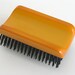 Vintage Bakelite Fuller Brush: Military Bristlecomb Hairbrush in Butterscotch