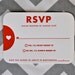 Letterpress Wedding Invitation Suite - Heart Stopper