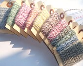 BULK SALE 275 Yards of Assorted Baker's Twine // Supply Owl Sampler // 11 Colors