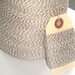 BULK SALE Light Brown and White Bakers Twine 100 yards