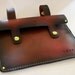 Leather Bike Frame Bag Sunburst