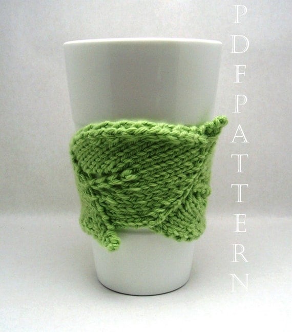 Leaf Cuddler PDF Knitting Pattern