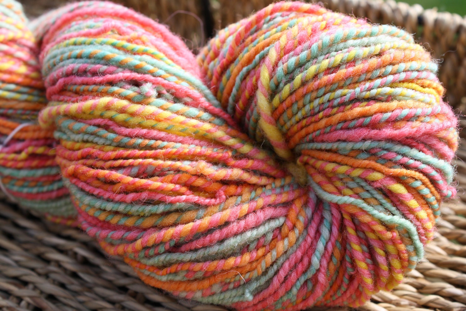 Pajama Party - Handspun Wool Yarn