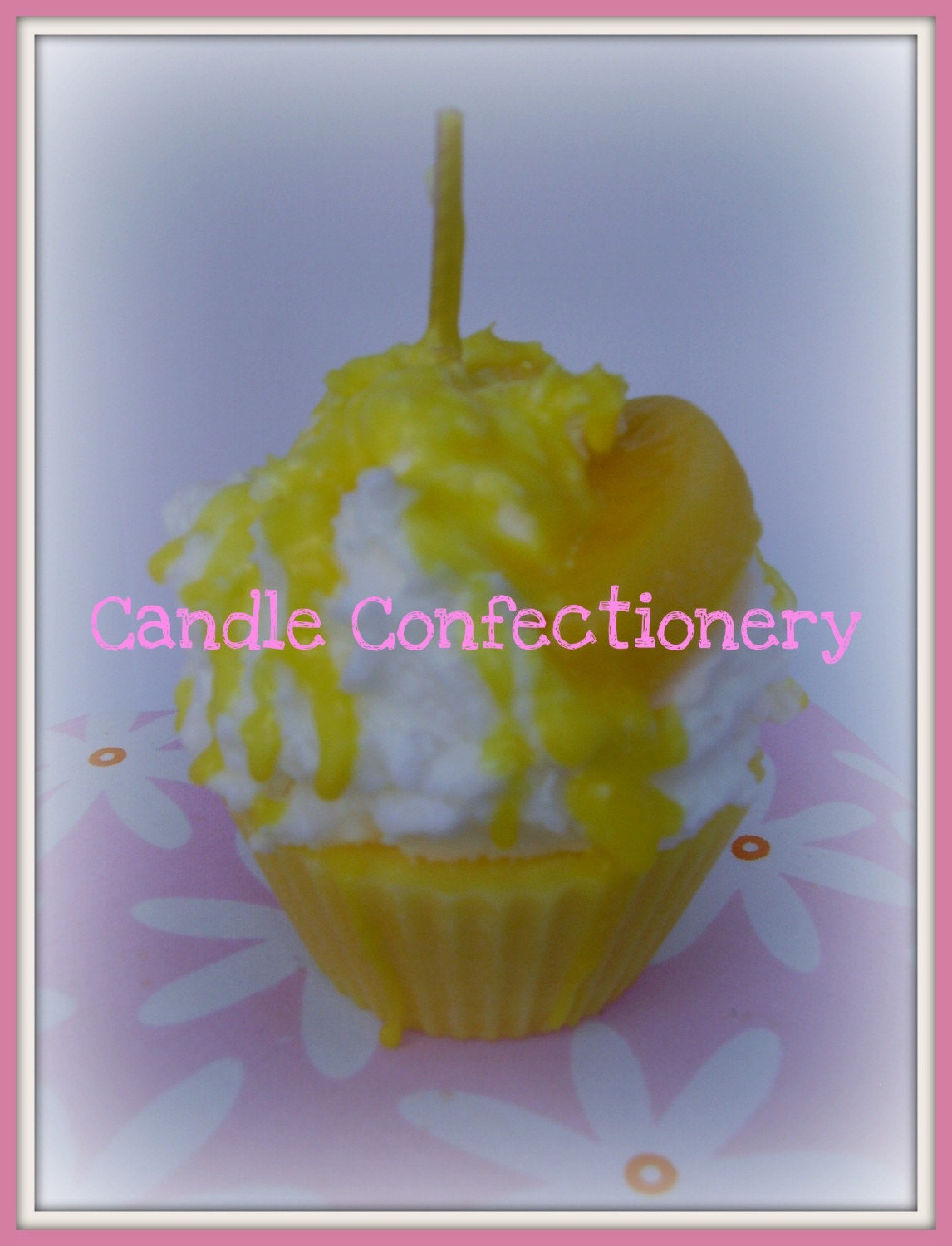 Lemon Sugar Cupcake Candle
