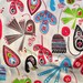 Lounge pants pajama dorm flannel made to order your choice size XS - 2X stylized abstract bird print