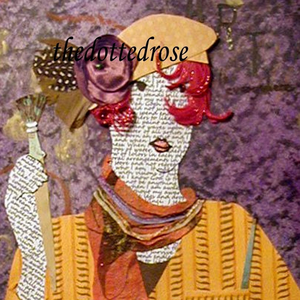 Original Collage Illustration - Make Art I