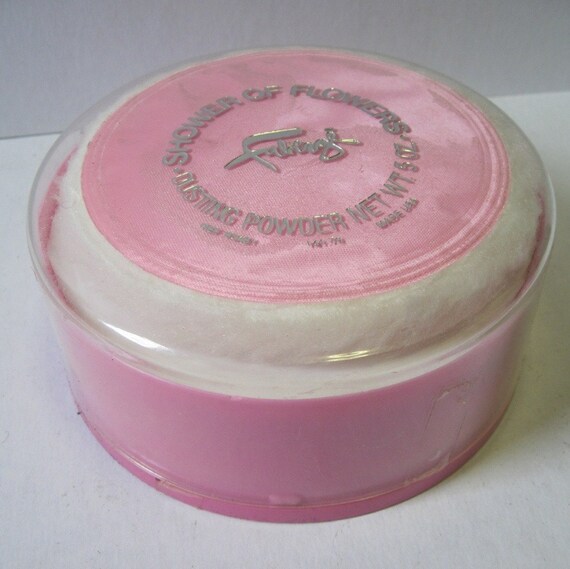 vintage Faberge SHOWER OF FLOWERS Perfume Dusting Powder by cammoo