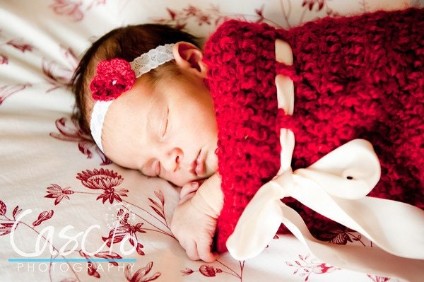 Baby Pod Cocoon & Matching Hat - Instant Download Crochet Pattern