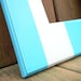 Turquoise Photo Frame Chic Wall Decor Coastal Cottage Beach 8x10