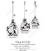Wall Sticker Wall Decal Mural Kids Sticker Home Wall Decor Vinyl Sticker Graphic--3 BIRDS CAGE