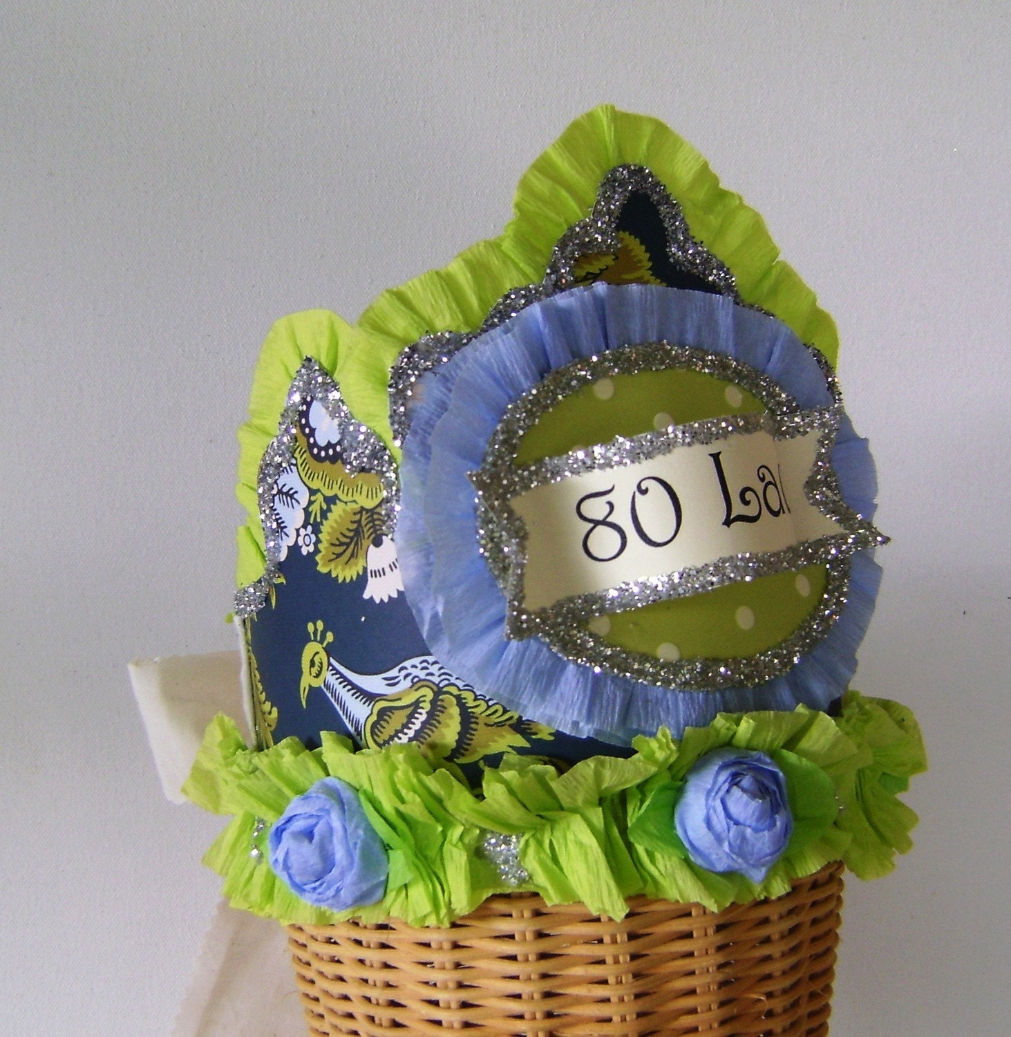 80th Birthday Crown/Hat...80 LADY or any saying you want Il_170x135