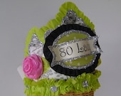 80th Birthday Crown, Hat - 80 LADY or customize Il_170x135