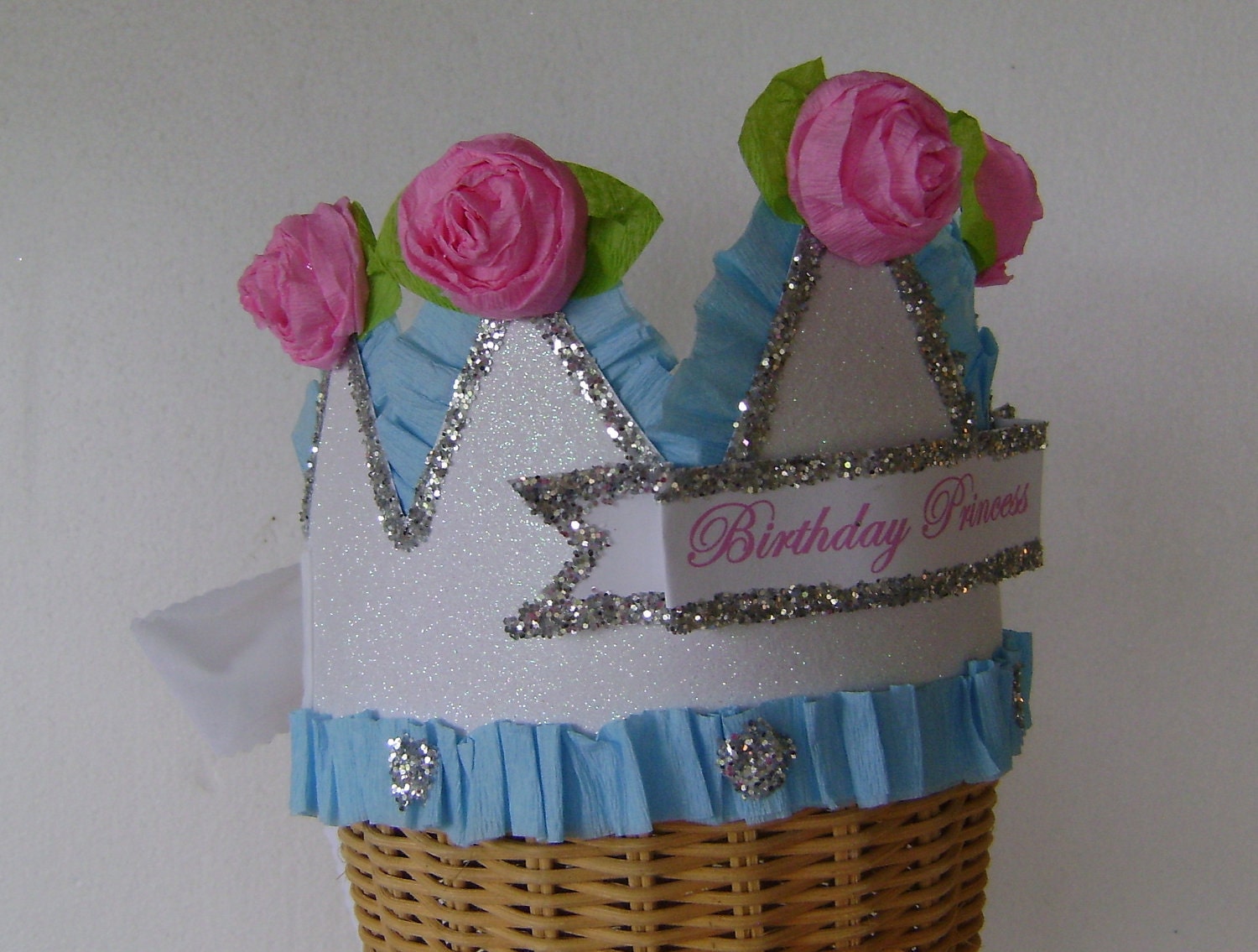 Birthday Party Crown/Hat - adult or child- BIRTHDAY PRINCESS or customize Il_170x135