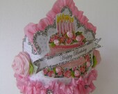 Birthday Crown - Hat - HAPPY BIRTHDAY or anything you want- adult or child Il_170x135