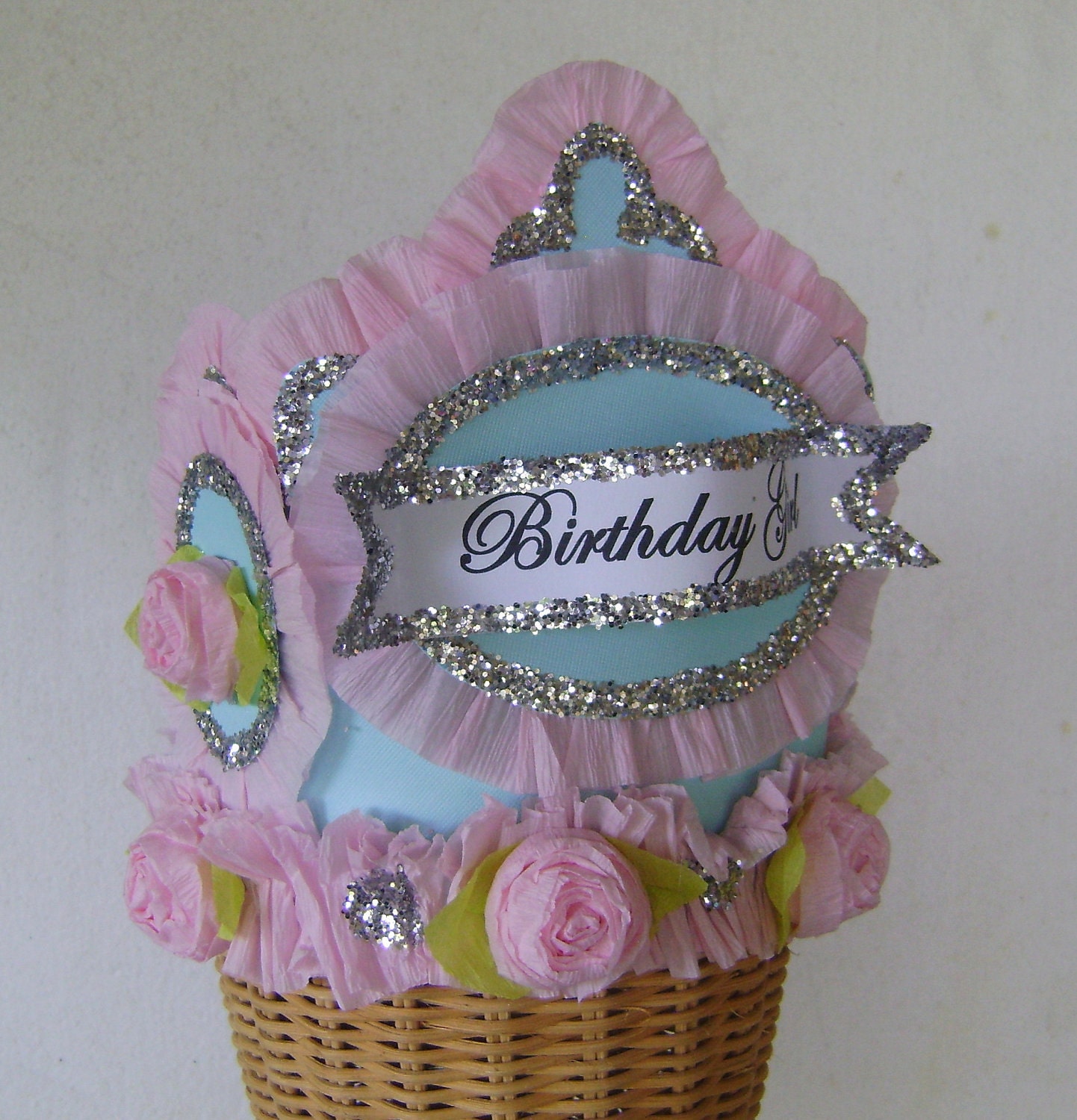 Doll  Crown - Hat  - American Girl- matching big girl Crown available - customize any way