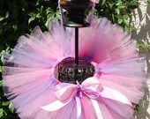 Steph Tutu Set-1st Birthday with Matching Headband Bow-Pinks and Purples