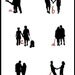 Personalized Wedding Tree Poster Signature and Fingerprint Print DIY Printable FILE  with Couple Silhouette  Small-Medium-Large